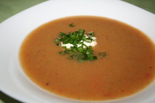 Рецепт вегетарианского супа-пюре из брокколи со специями