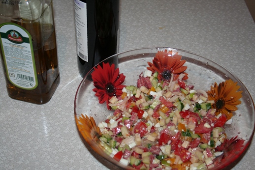 Рецепт салата из топора со специями