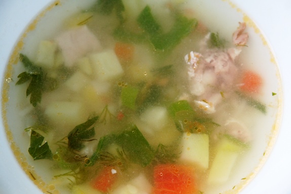 Легкий детокс суп со специями