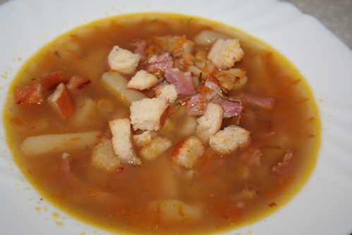 Рецепт горохового супа с копчеными ребрышками, специи, приправы, пряности