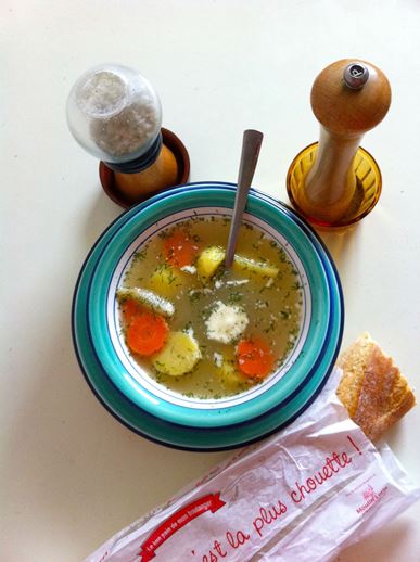 Суп-бульон из цесарки, специи, приправы, пряности